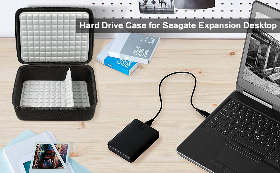 ハードドライブケース Seagate Expansion デスクトップ用/Western