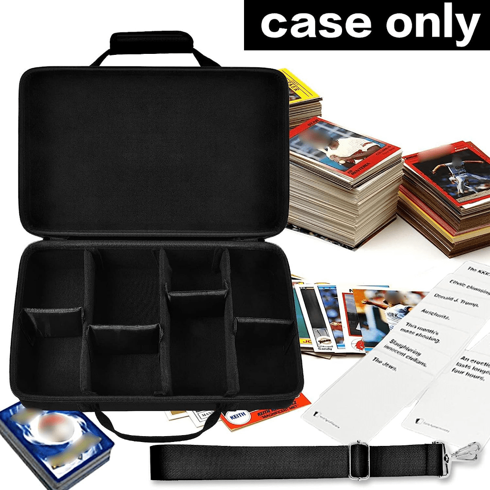 400 Trading Card Storage Box with Dividers Baseball Card Holder for Sports  Cards