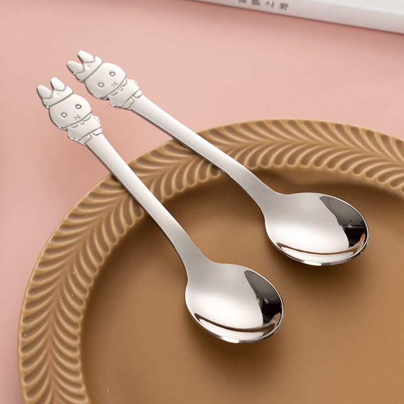 Food Grade 18/10 Stainless Steel Spoon, Children's Eating Spoon, Soup  Spoon, Meal Spoon, Long Handle Spoon, Household HY9195 for restaurant  kitchen