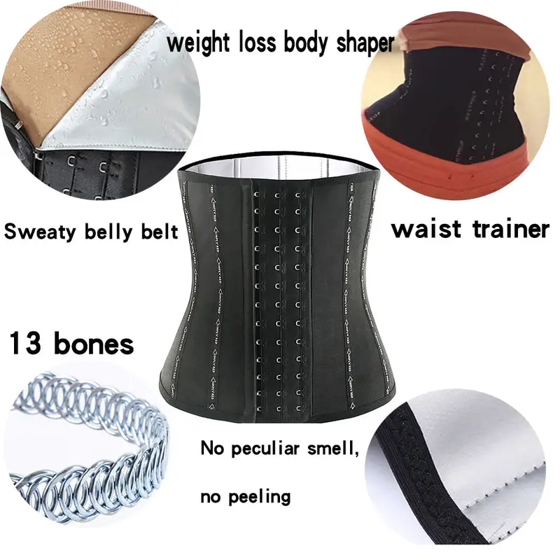 Sauna Sweat Belt Weight Postpartum Waist Trainer Slimming Belly Fat Burning  - Shapers - Aliexpress