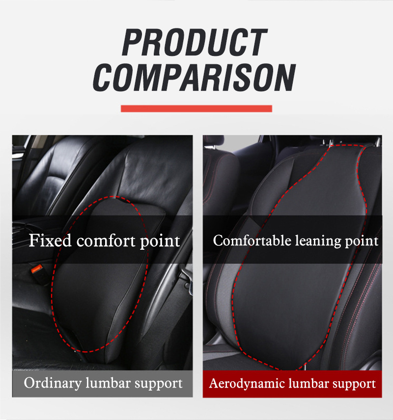 Car Accessories Dynamic Air Bag Support Lumbar Cushion Universal Smart Lumbar  Support For Car Seat Back Air Pump Waist Rest Protector - Temu