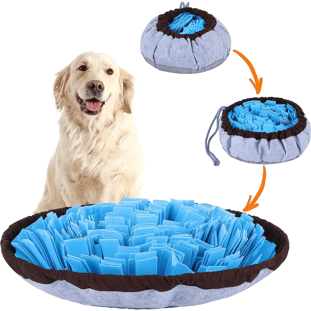 Snuffle Mat Hide And Seek Vegetable Chew Enrichment Dog Puzzle Toys Dog  Snuffle Toy For Large