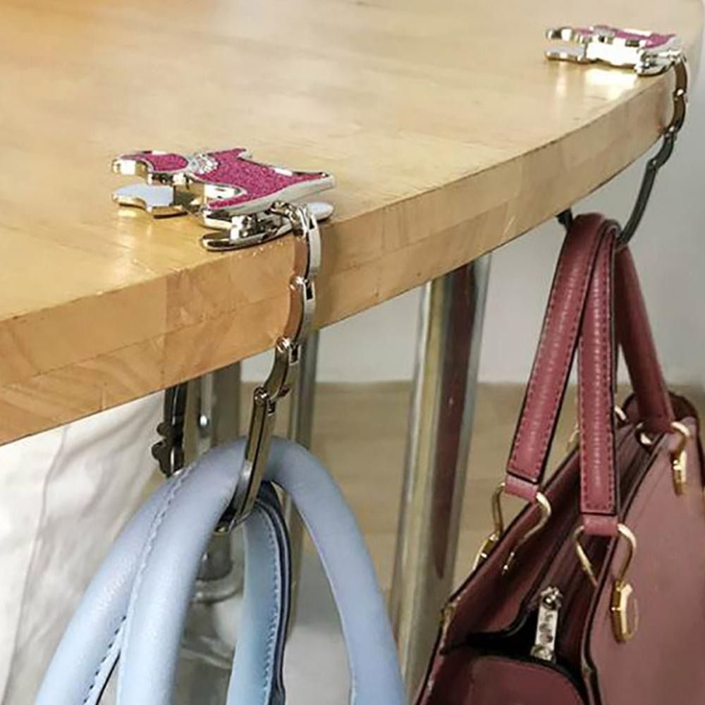 BE-TOOL Handbag Hook Purse Hook Hanger Table Hook Holder Bag Hanger for  Women Girls Bags Storage Gift 