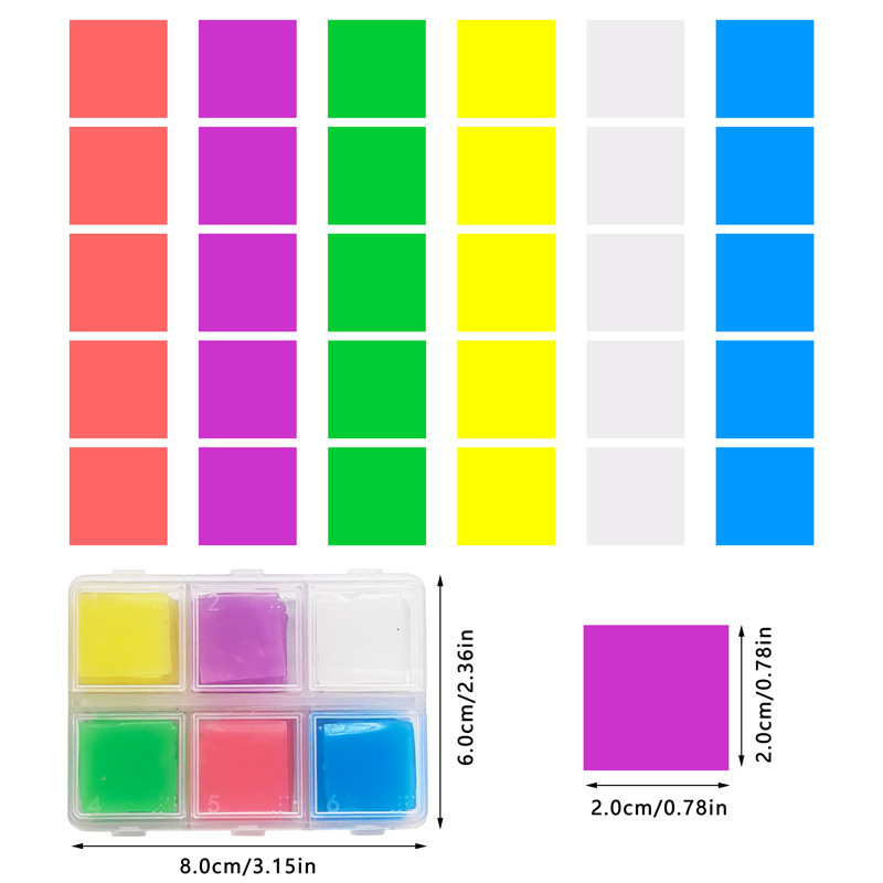 Multicolor Wax Glue Clay For Diamond Painting With Storage - Temu