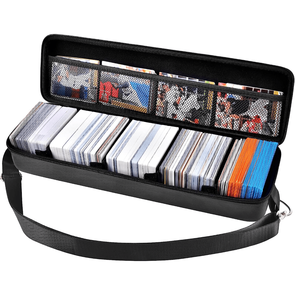 Magnetic Card Holders For Trading Cards With 5 Holder Stands, 35 Pt Hard  Cards Sleeves Case Fit For Mtg Cards,, Standard Cards, Sports Cards,  Baseball Cards Toploaders - Temu