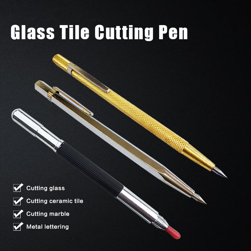 1pcs marker engraving pen tungsten carbide nib stylus pen for glass ceramic  wood engraving hand tool