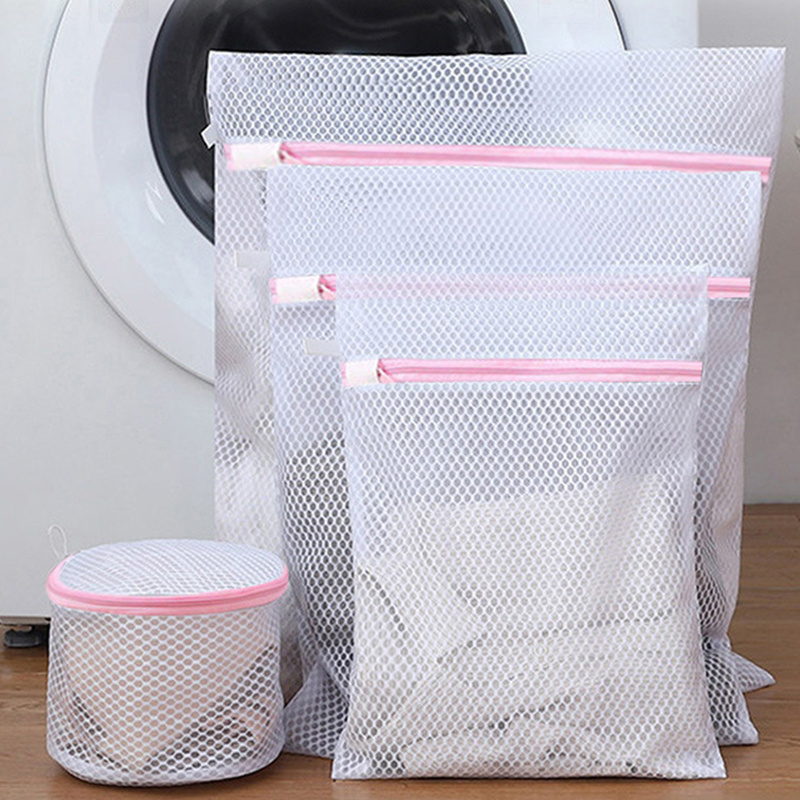 3sizes laundry bag clothes care protection net filter underwear