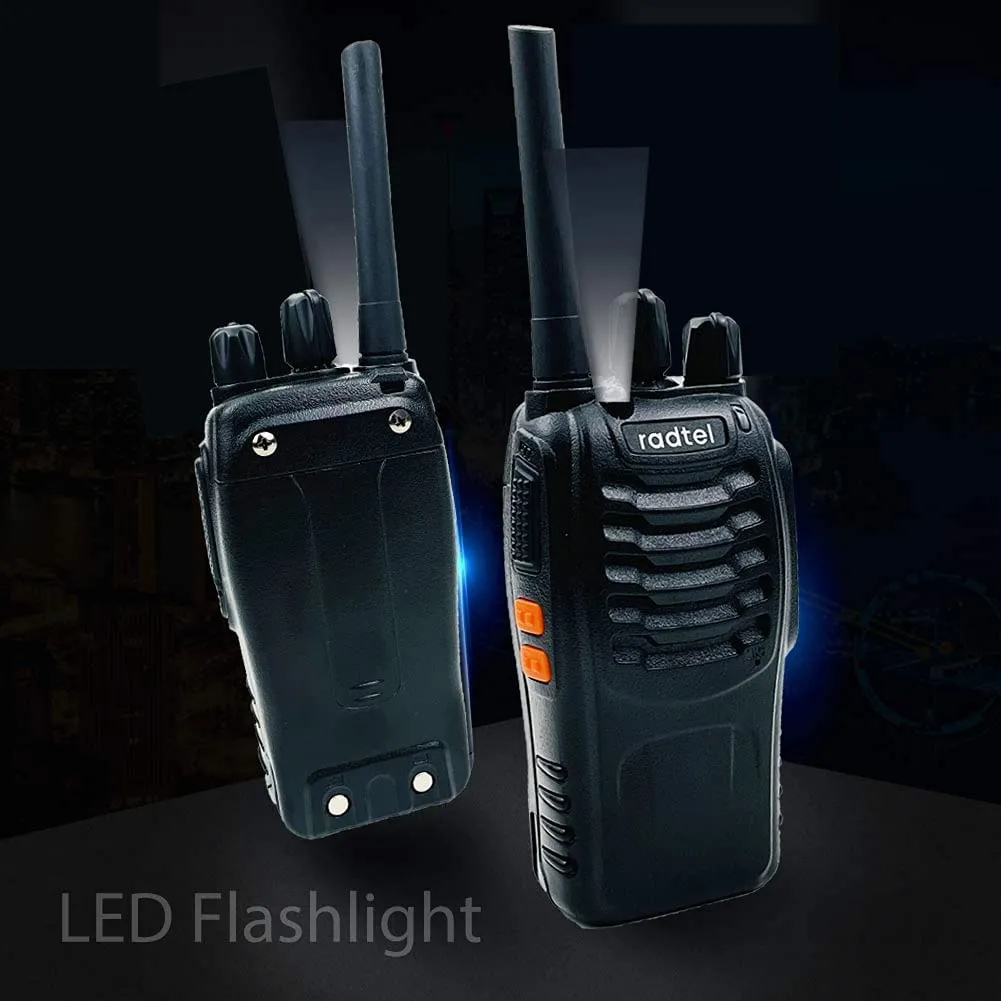 2pcs Radtel Rt88 Rechargeable Frs Walkie Talkies Long Range Handheld  License Free Two Way Radio 16ch Handsfree Usb Charging Led Flashlight With  Earpiece Find Great Deals Now Temu