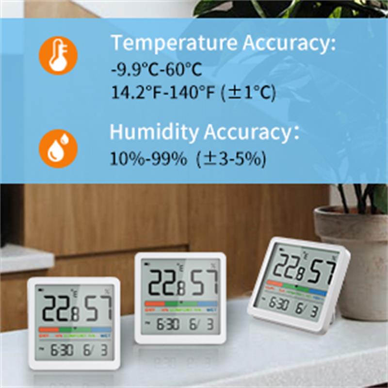 NOKLEAD New Digital Home Indoor Temperature Humidity Meter LCD