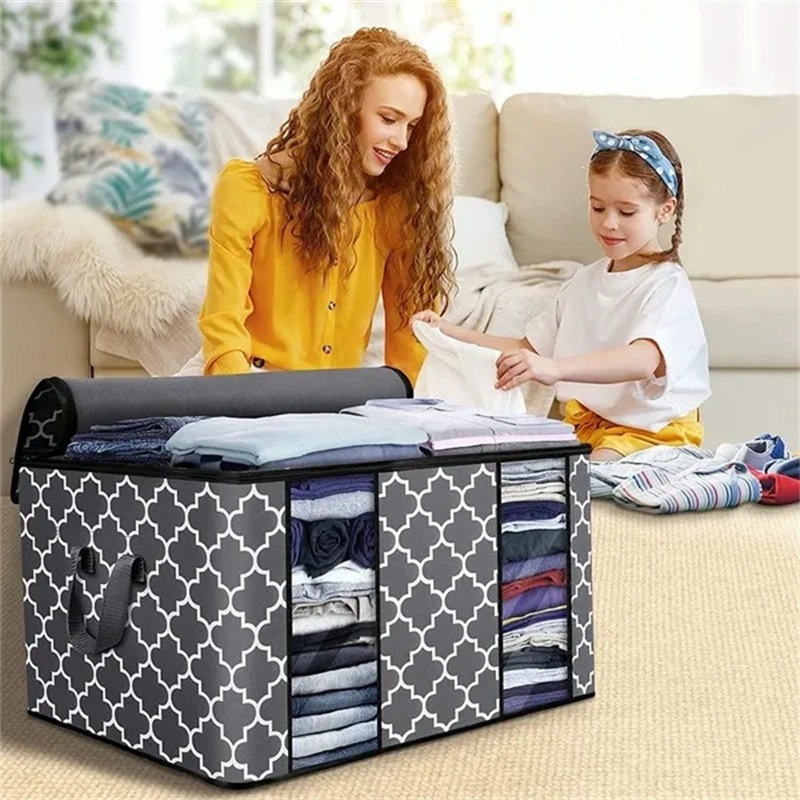 Large blanket best sale storage box