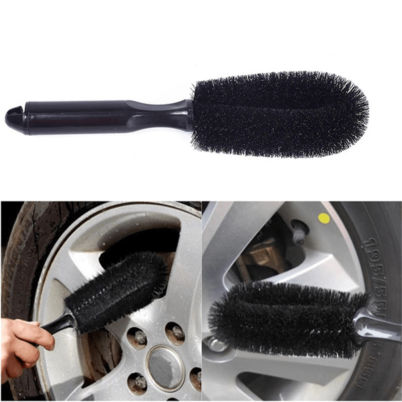 Car Wheel Brush Plastic Dust Cleaner Rim Cleaning Tool Also - Temu