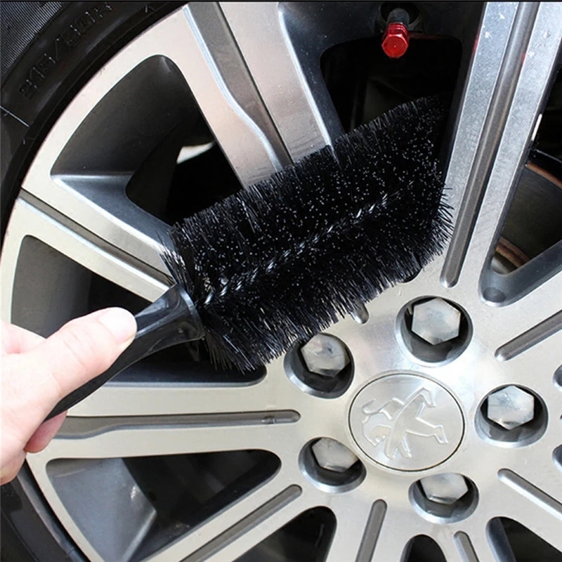 Cepillo Para Ruedas De Coche Limpiador De Polvo De Plástico Herramienta De  Limpieza De Llantas - Temu