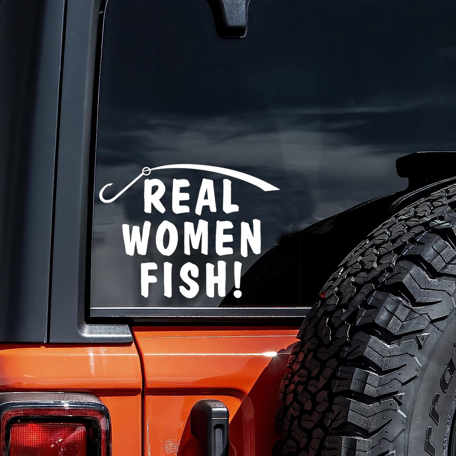Real Women Fish Fishing Car Stickers For Laptop Water Bottle Phone  Motorcycle Vehicle Paint Window Wall Cup Bumpers Crafts Decals Auto  Accessories