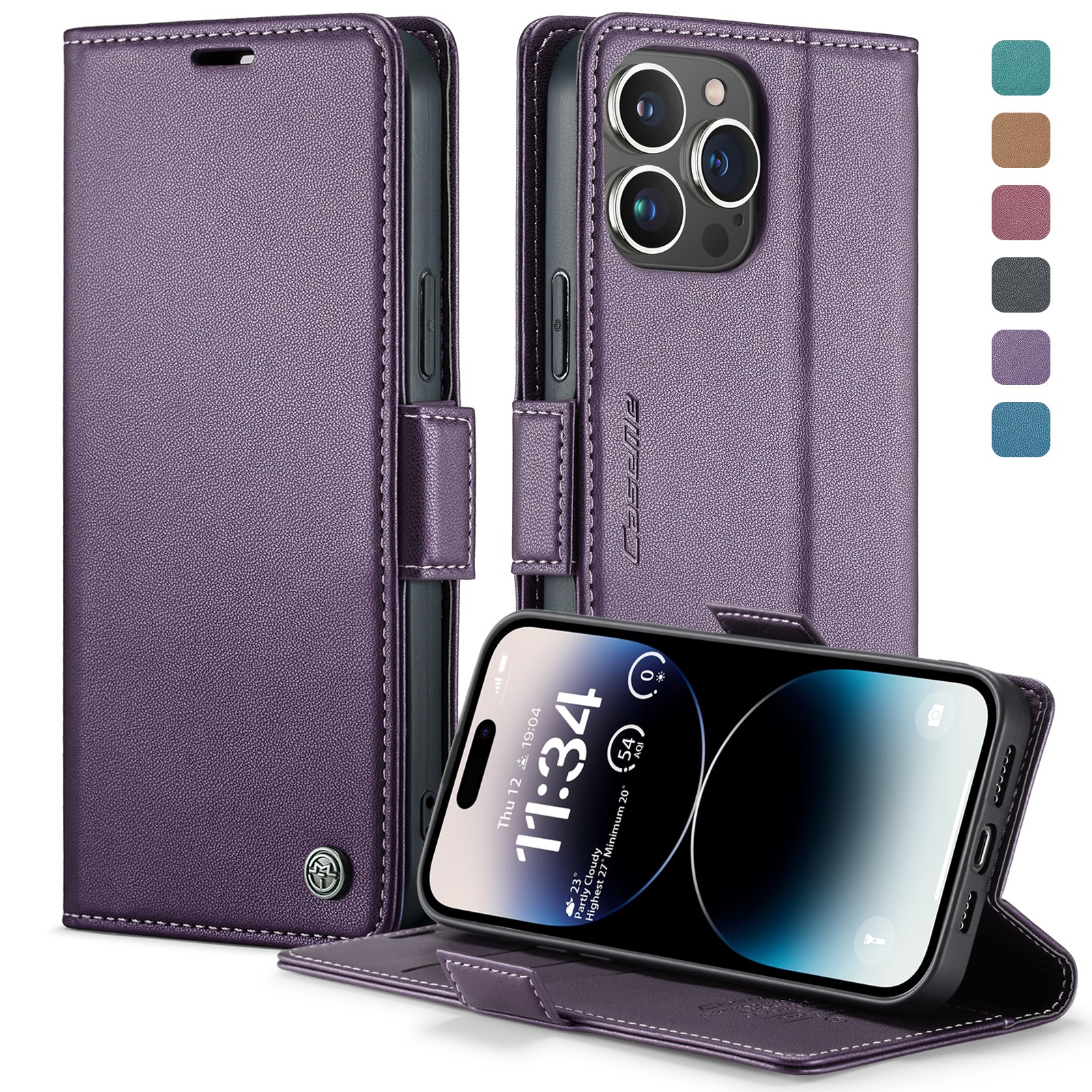 Luxury Leather Folding Zipper Wallet Multi Functional Kickstand Card Slot Phone  Case with Lanyard for iPhone 13 PRO Max X Xr 6 7 - China Phone Case and  Silicone Liquid Phone Case