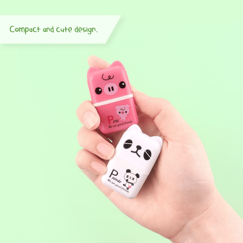 Erasers For Kids, 6 Pack, Eraser With Cover And Roller, School Supplies,  Erasers, Kids Erasers, Pencil Eraser, Cute Erasers, Kids School Supplies