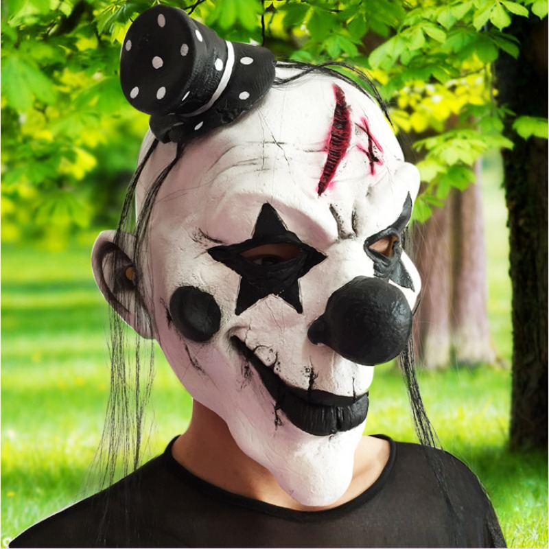 Unomor Facial Decor Clown Decor 3pcs Cosplay Masks Halloween Party Masks  Decorative Mask Halloween Costume Accessory Props Face Mask Costume  Halloween