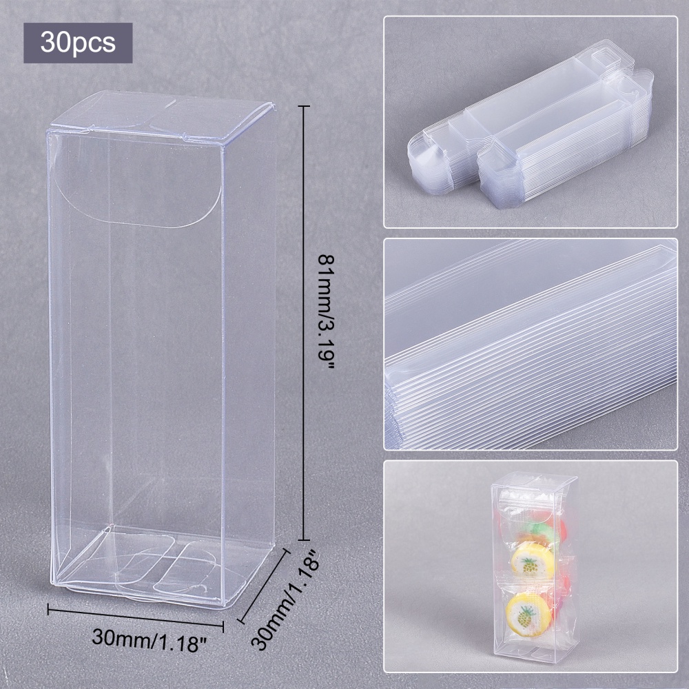 Clear Plastic Cylinder Favor Container, 10-Inch