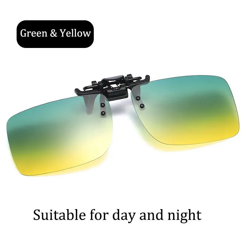 Trendy Cool Clip On Polarized Night Vision Sunglasses Lens For Men Women  Outdoor Sports Party Vacation Travel Driving Fishing Decors Photo Props, Shop Now For Limited-time Deals