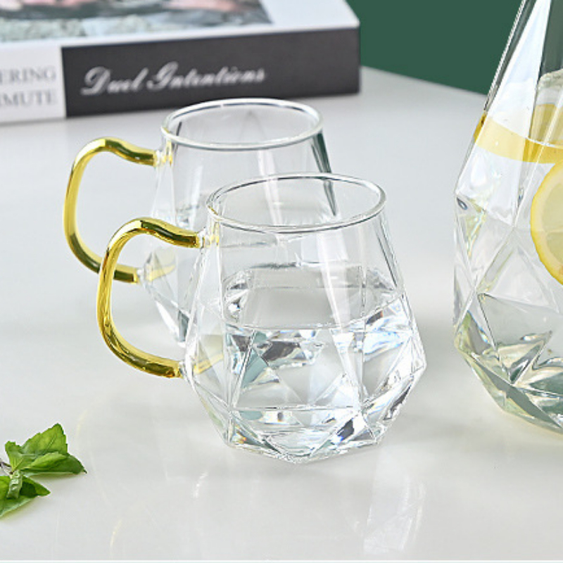 High Borosilicate Glass Drinking Glasses For Cold Water, Tea, Coffee, Beer,  Juice, Milk - Perfect For Cocktails, Whiskey, Bar, Pub, Club, Restaurant,  And Home Use - Birthday Gift Idea - Temu