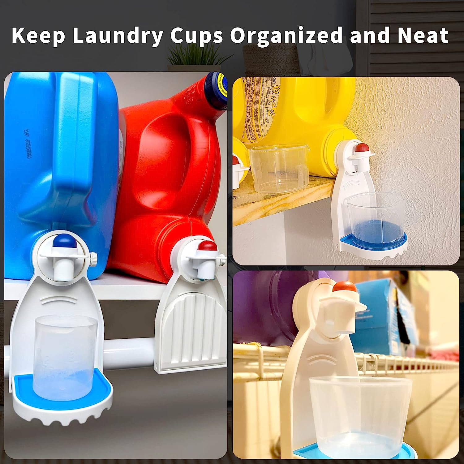 Laundry Liquid Detergent Cup Holder Febwind Laundry Drip Cup - Temu