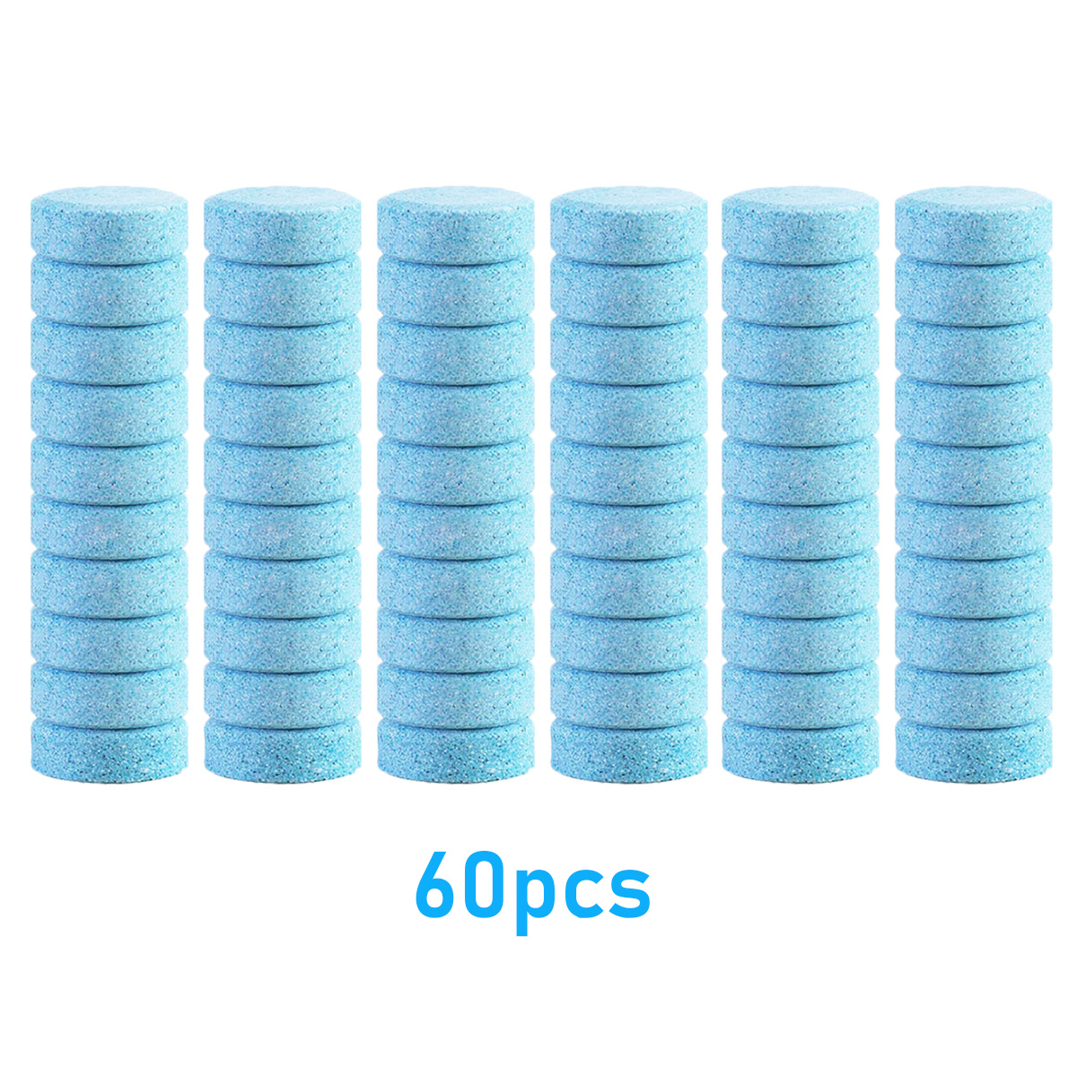 10/40pcs Limpiador Sólido De Pastillas Efervescentes Para Limpiaparabrisas  De Coche, Limpieza De Vidrio De Baño, Accesorios De Coche