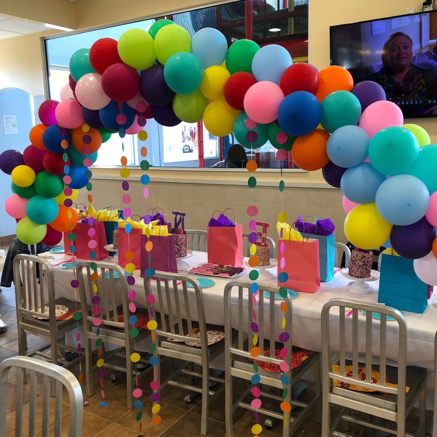 Colorful Paper Garland Circle Dots Party Hanging Rainbow - Temu