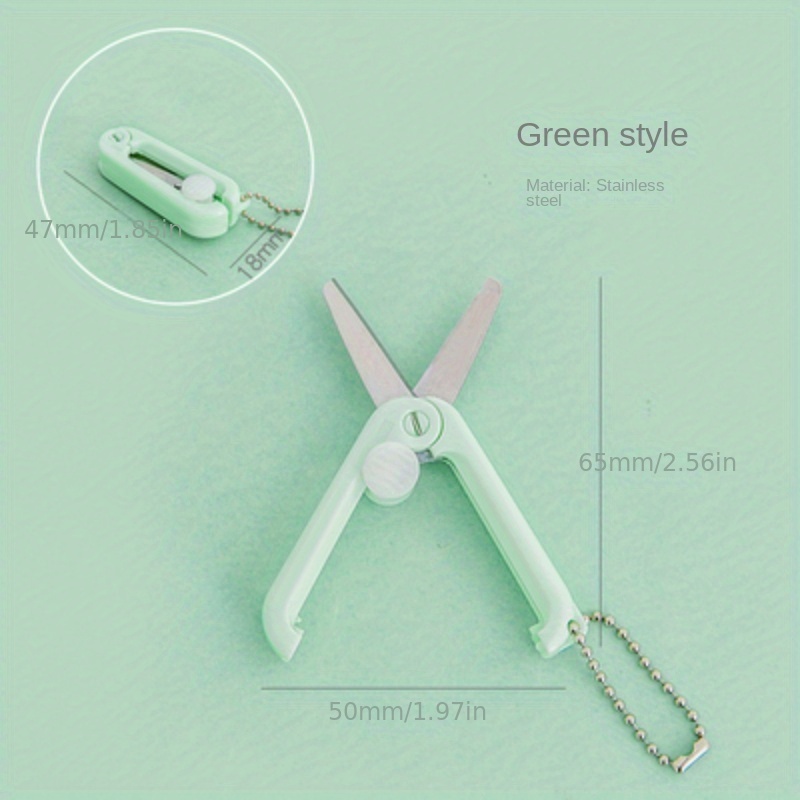 Folding Mini Scissors Craft, Foldable Mini Scissors Diy