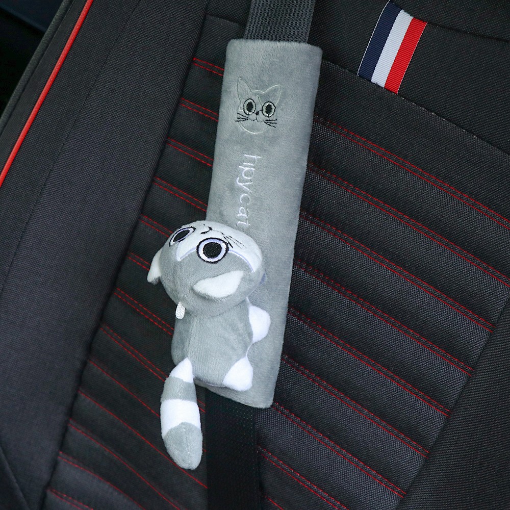 Auto Sicherheit Sitz Schultergurt Pad Kissenbezug Auto Gurtschutz  Sicherheitsgurtabdeckung für St Logo Focus 2 3 Mondeo Fiesta, für St Line