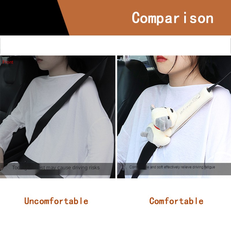 Auto-Sicherheitsgurt-Pad-Abdeckungs-Kit  Kindersicherheitsgurt-Einstellungshalter Anti-Le Neck-Autositz
