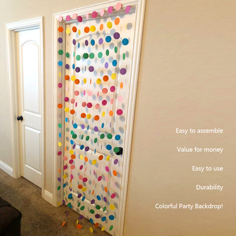 Colorful Backdrop, Wall Hanging, Door Covering, Rainbow Decor