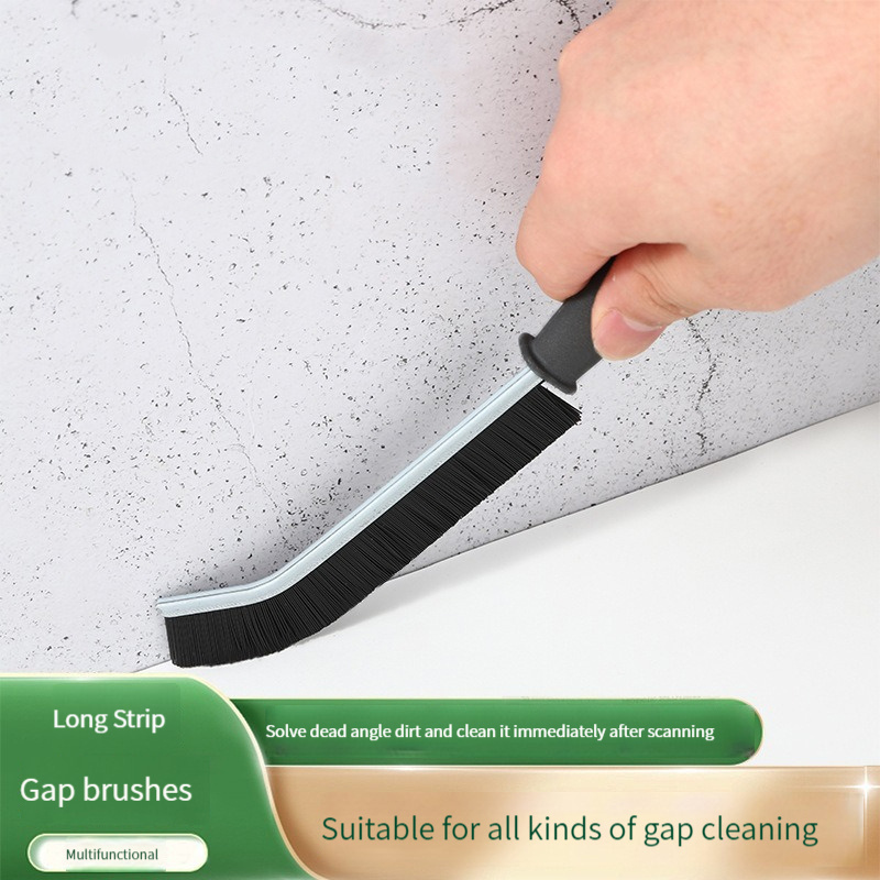 Multifunctional Floor Seam Brush Bathroom Cleaning Window Gap Dust Cleaner  Brush