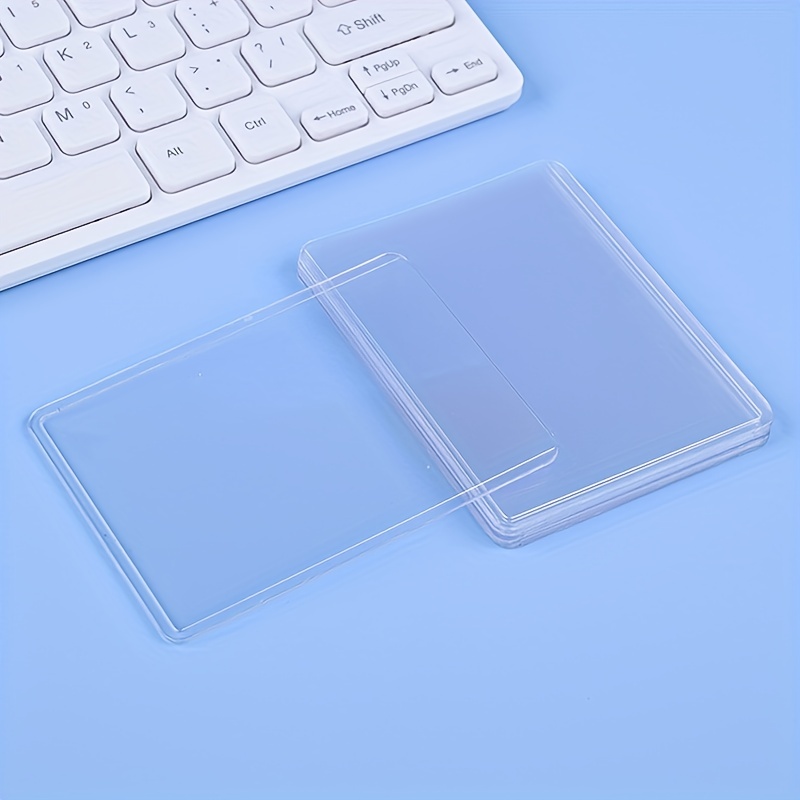 small plastic sleeves for cards Amazon.com: 30-Pack Slim Card Holders main image 1