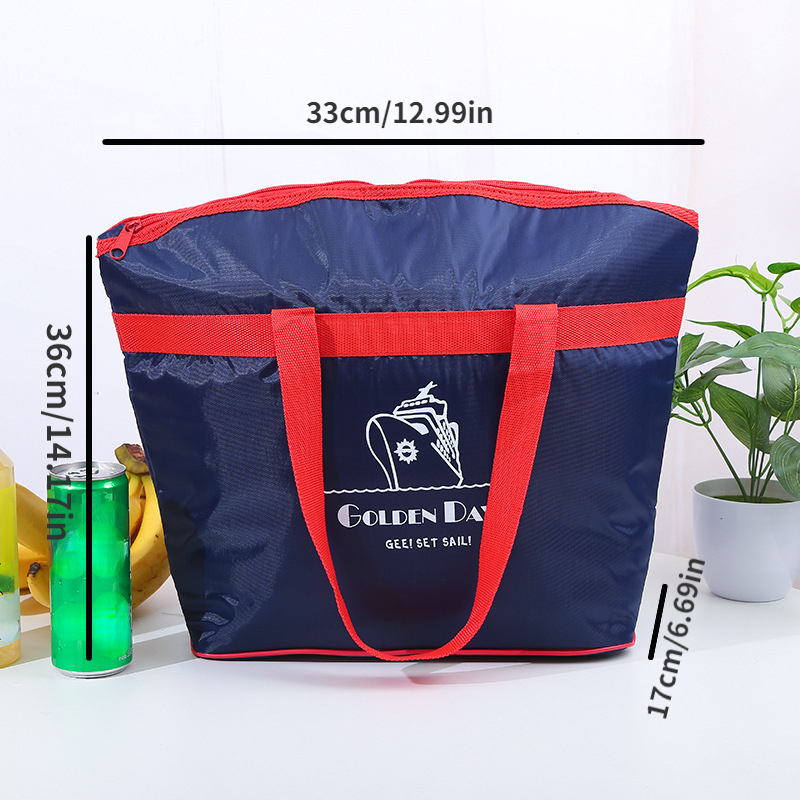 Lunch Sack Set Sail Blue