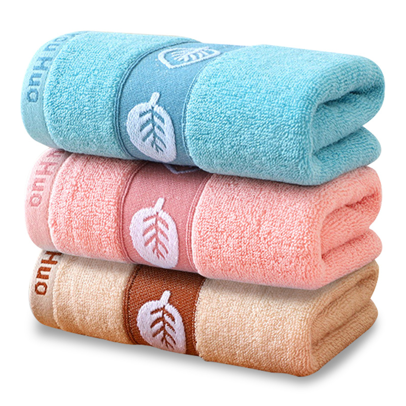 3pcs Pure Towels, Thick Absorbent Towels, Daily Necessities, Gift