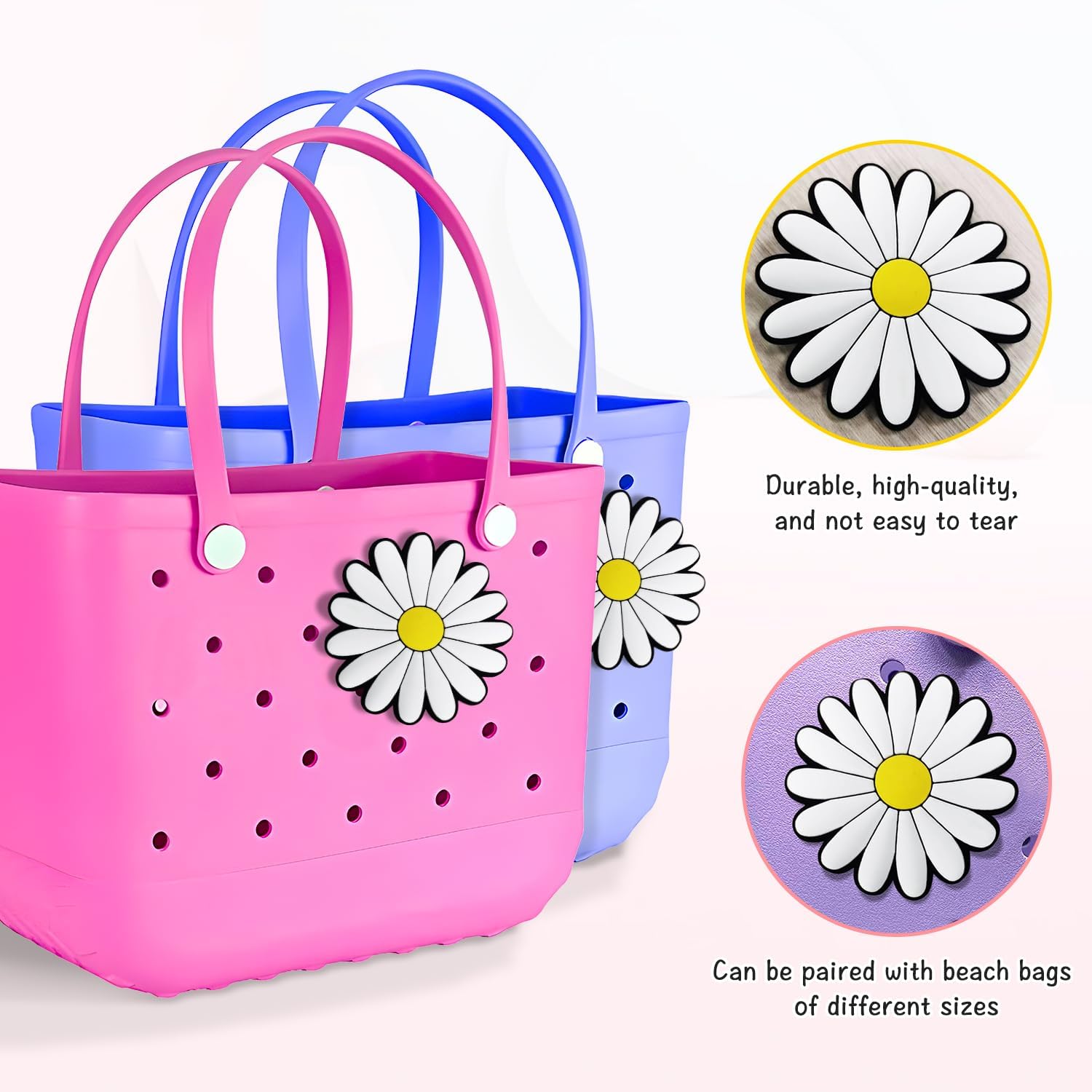Portable Flower Charm Cup Holder, Drink Cans Bottle Organizer For