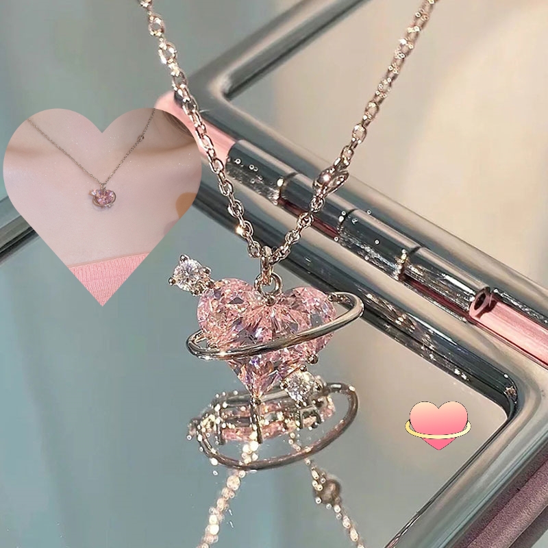 Details more than 150 heart rhinestone necklace best