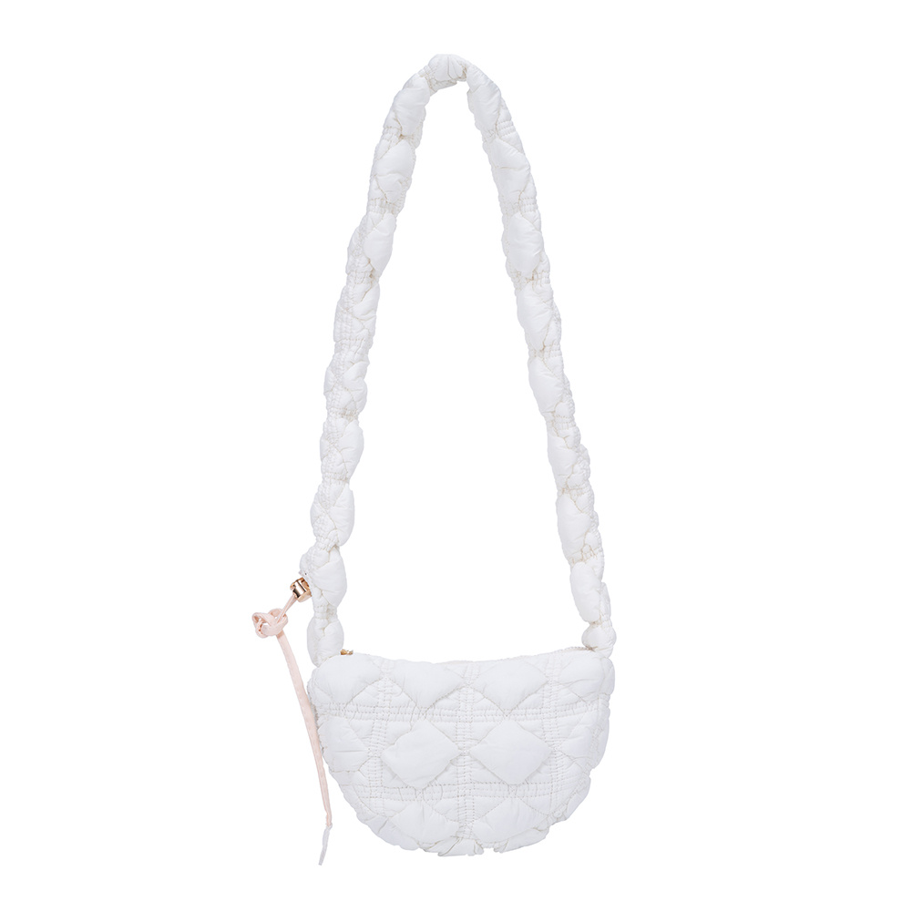 Stylish Cloud Ruched Shoulder Bag Rhombus Quilted Crossbody - Temu