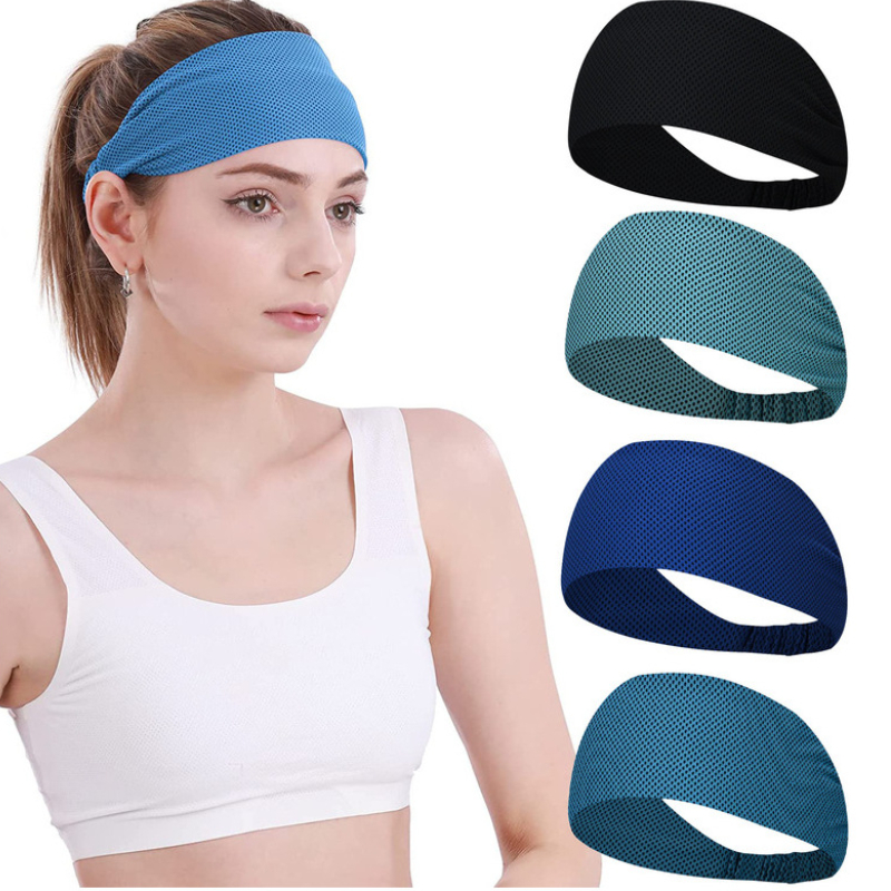 

Women's Elastic Sweatband, Breathable Fashion Sports Headband, Yoga Running Headwear Headband Hair Accessories