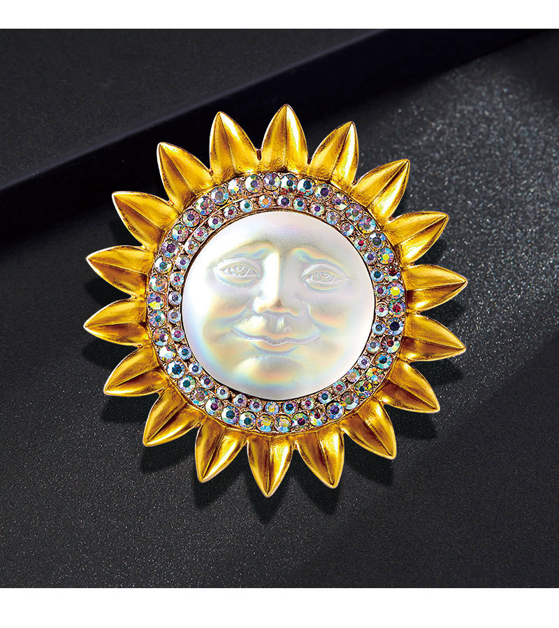 yorqin oy sehrgar shlyapa emal brosh pin qiziqarli kulgili brosh klip yelka pin belgilari kiyim sumka ryukzak kurtka jozibador partiy sovgʻa tafsilotlari 9