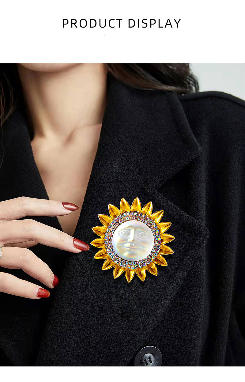 yorqin oy sehrgar shlyapa emal brosh pin qiziqarli kulgili brosh klip lapel pin belgilari kiyim sumka ryukzak kurtka jozibador partiy sovgʻa tafsilotlari 11