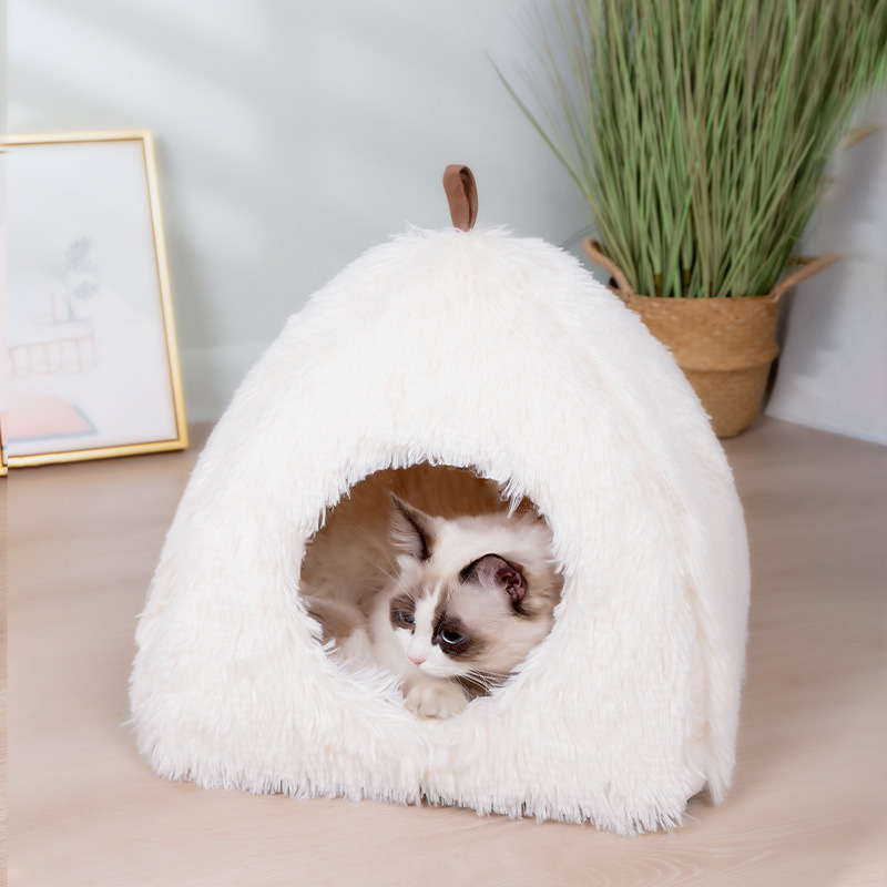 Cute Cactus Cat Nest Portable Cat House Autumn And Winter Warm Cat