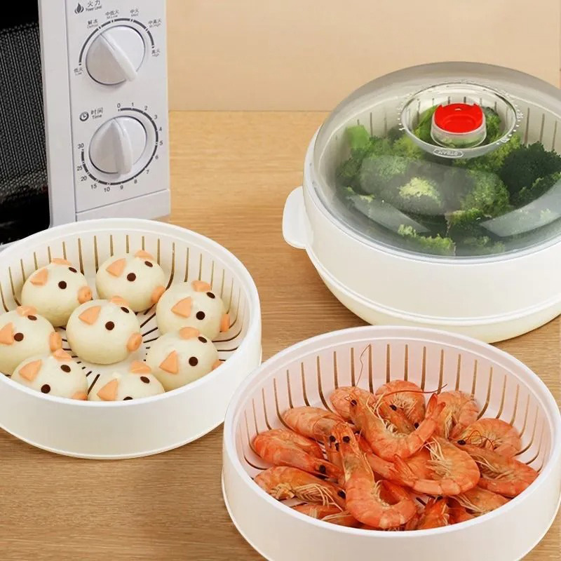 Microwave Fish & Vegetable Steamer