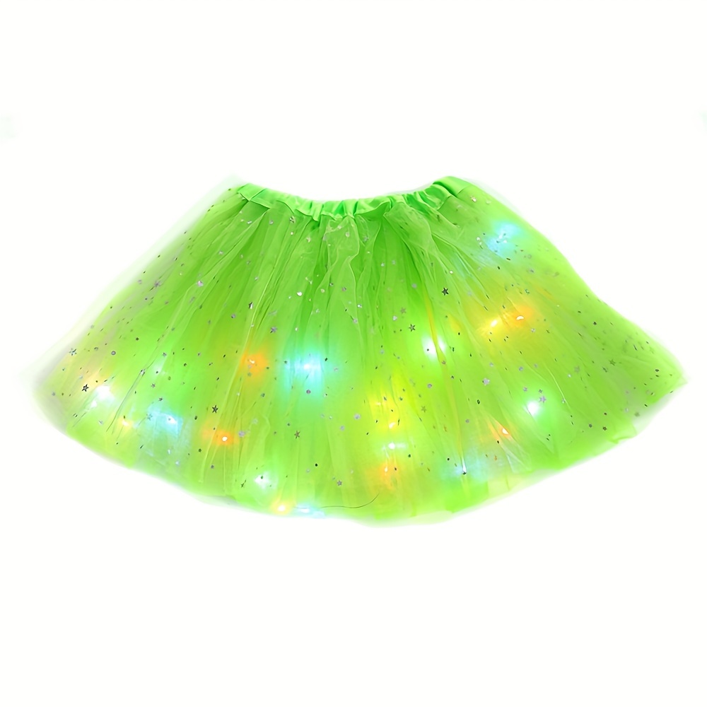 Enfants Filles Unicorn Light-up Bandeau avec lumières + Robe lumineuse +  Fête ailée Princesse Tutu Dressas Montré