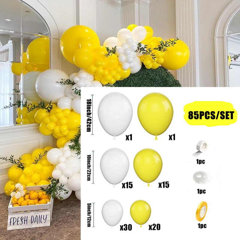 Decorazione Feste 147 Pezzi Palloncini Verdi Bianchi Kit Arco Ghirlanda  Matrimonio Baby Shower Ballon Catena Set Sfondo Di Compleanno Da 20,31 €