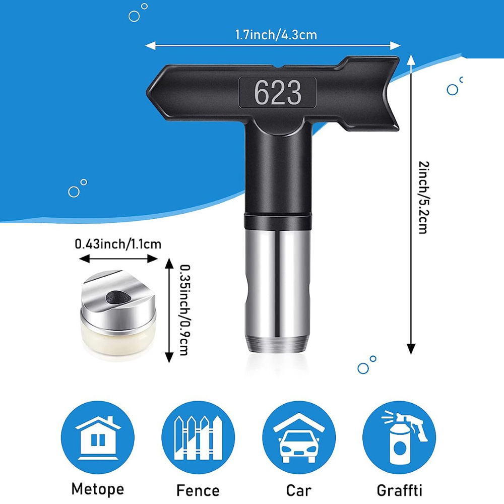 Airless Sprayer Nozzles Reversible Nozzles Sprayer Parts - Temu