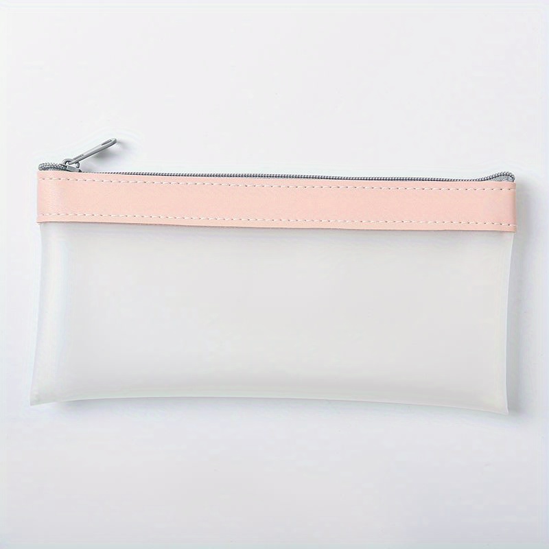 Translucent Pencil Pouch - White