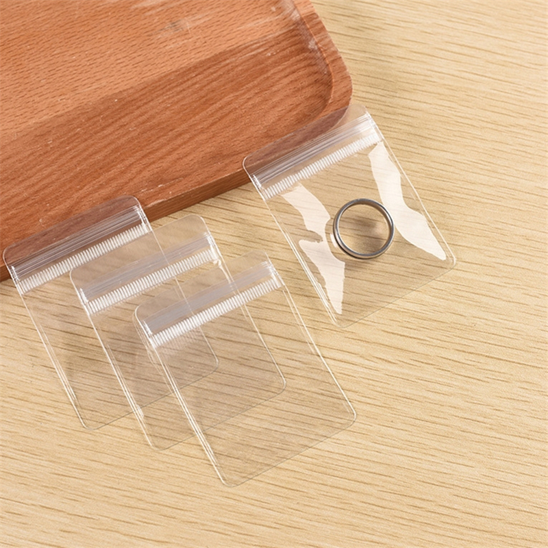 Pvc Clear Jewelry Anti Oxidation Zipper Bag Plastic Bags For Packaging  Jewelry Rings Earrings Transparent Poly Pouch, Unique Packaging Zip Lock  Bag, Little Accessories Party Gift Bags, Functional For Storing Small Items
