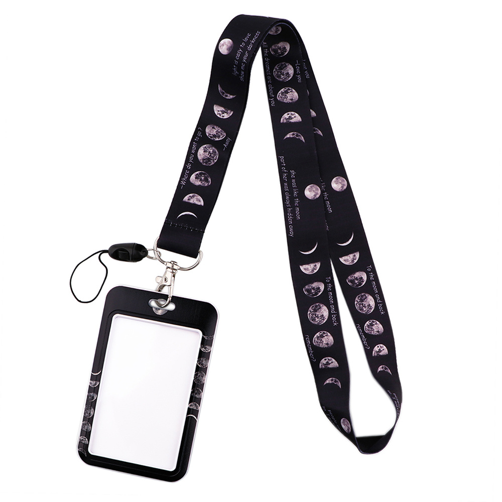 Id Card Holder Lanyard Charm, Detachable Id Card Holder