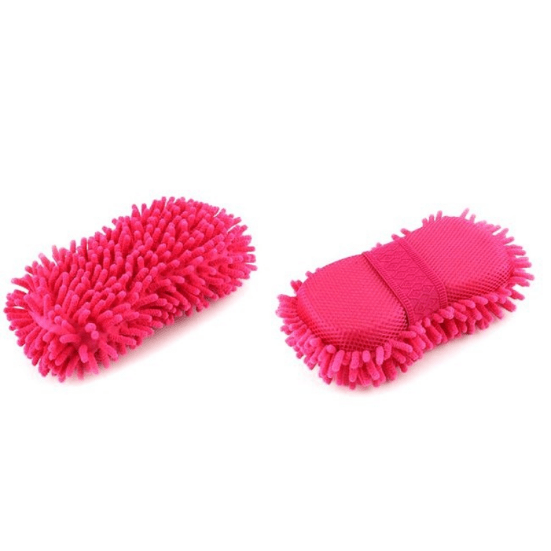 Department Store 1pc Car Wash Mitt Chenille Microfiber Wash Sponge Scratch  Free; Ultra Absorbent Microfiber Waffle Drying Towel For Car Detailing;  Green; 9.05in*5.11in*2.75in