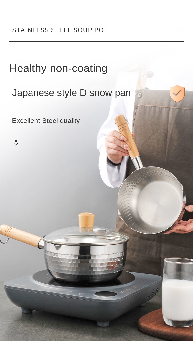 Frying Pans Wok Milk Pot Non Stick Pot Baby Food Cooking Pots Snow